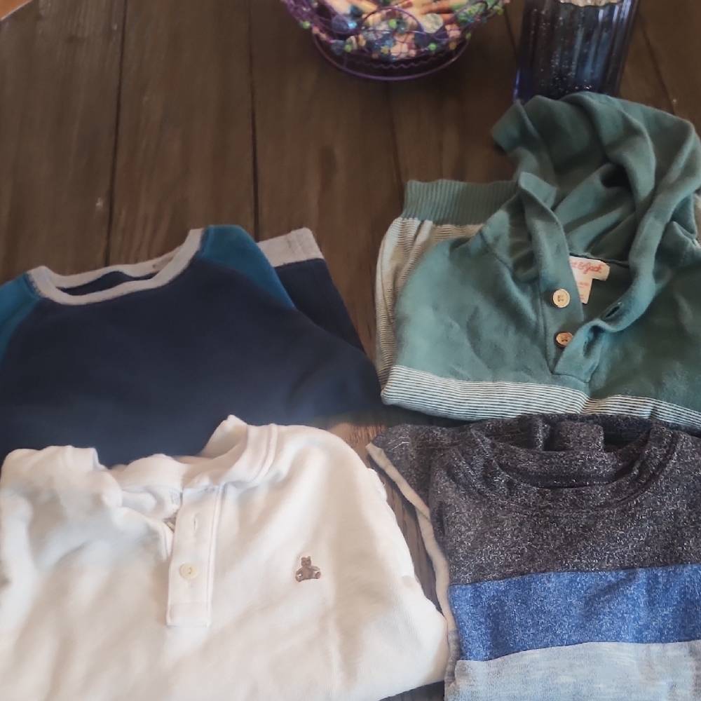 Kids' Long Sleeve And Henleys, Gap,OshKosh,Cat&Jack
